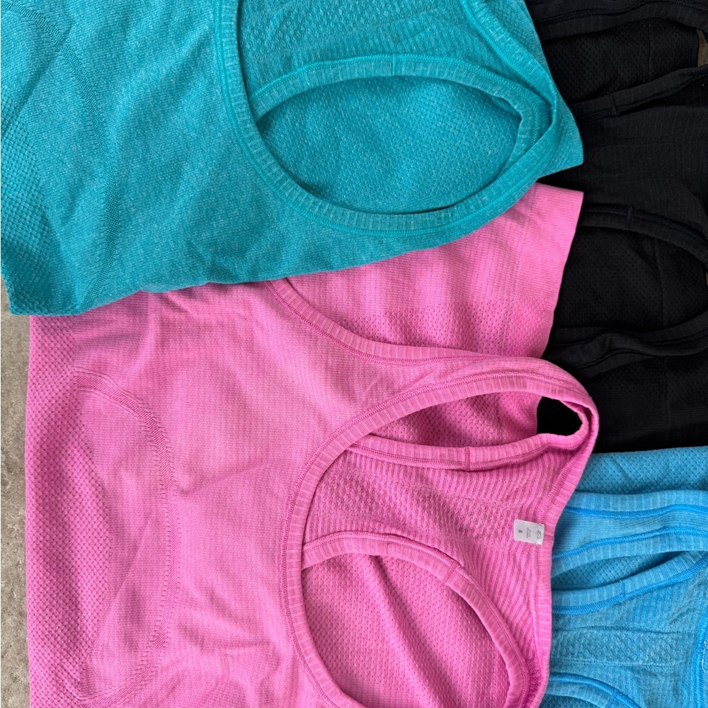 Lot o Lululemon Swiftly Tech Racerback Tanks